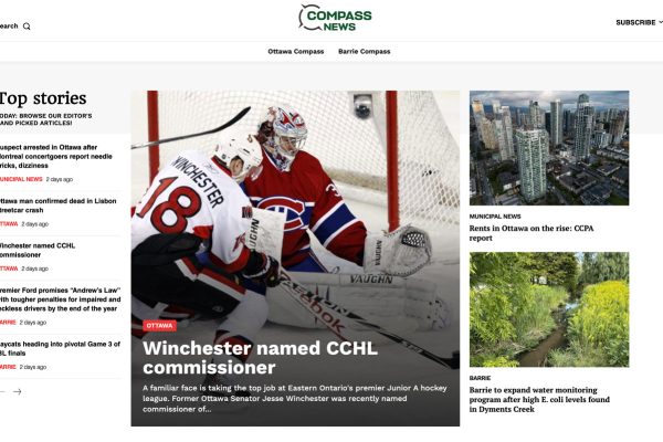 Compass News Website Development